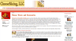 Desktop Screenshot of cheeseslicersonline.com